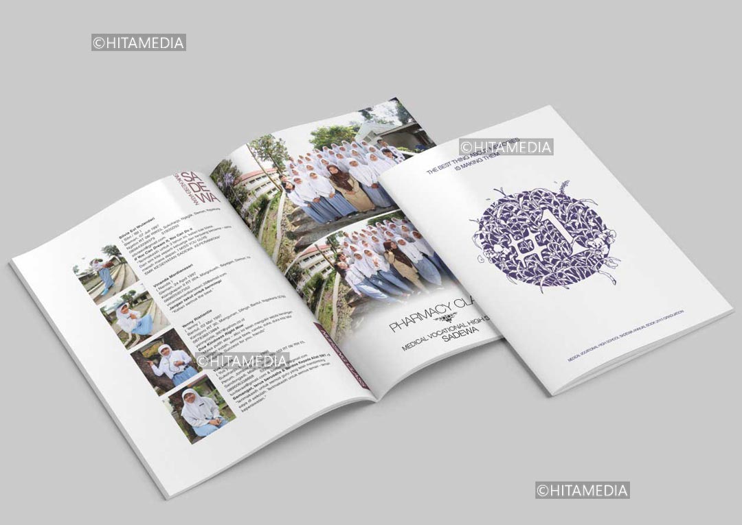 portofolio Cetak Buku Tahunan Sekolah Jakarta