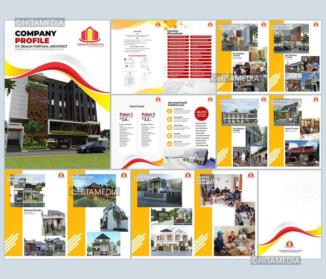 portofolio Harga Cetak Buku Company Profile